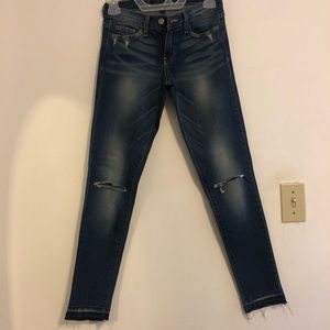 Flying monkey skinny jeans